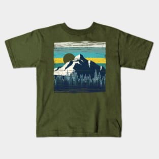 Connect to Nature's wifi; Wilderness Fierceness Kids T-Shirt